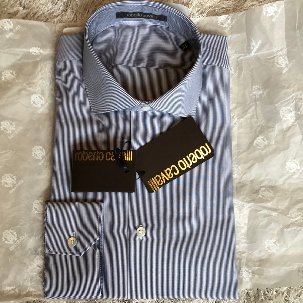 🎉 Roberto Cavalli men’s dress shirt 🎉